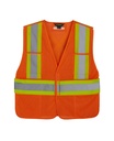 GESTI-CLEAN - L01180 High Visibility Safety Jacket (ORANGE) - DTF-055 (BDC)