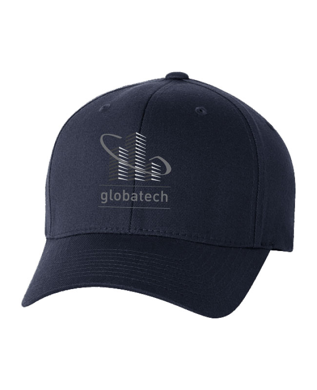 GLOBATECH - U432 casquette (MARINE) - BR. 13122-2 (AV) + BR. 13127-2 (DOS)