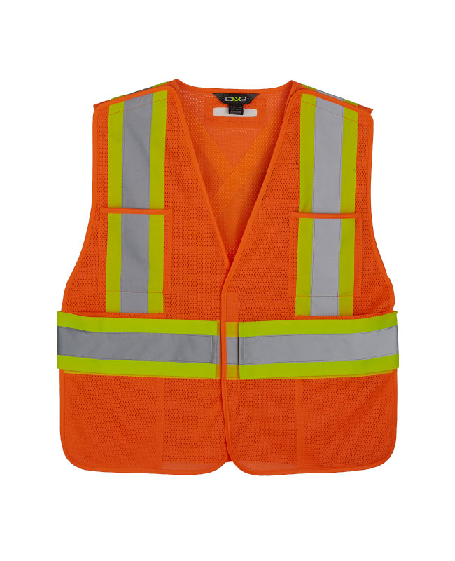 GESTI-CLEAN - L01180 High Visibility Safety Jacket (ORANGE) - DTF-055 (BDC)