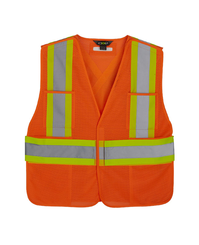 GESTI-CLEAN - L01180 veste de sécurité haute visibilité (ORANGE) - DTF-055 (BDC)